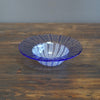 Blue Lace Glass Rimmed Bowl #U7B