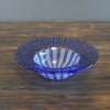 Blue Lace Glass Rimmed Bowl #U7C