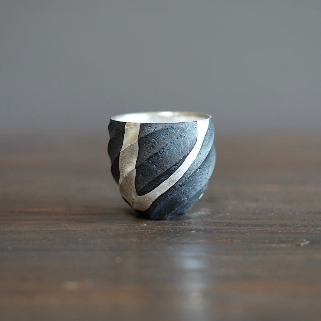 Twisted Luster GUINOMI Sake Cup #OMT42A