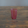 Red Lace Glass Sake Cup #U11E