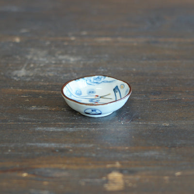 Laughing Cranes Tiny Plate #KY76D