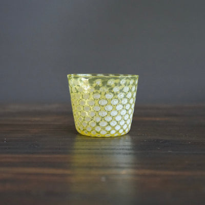 Marine Snow Yellow Murrini Tumbler #MM3F