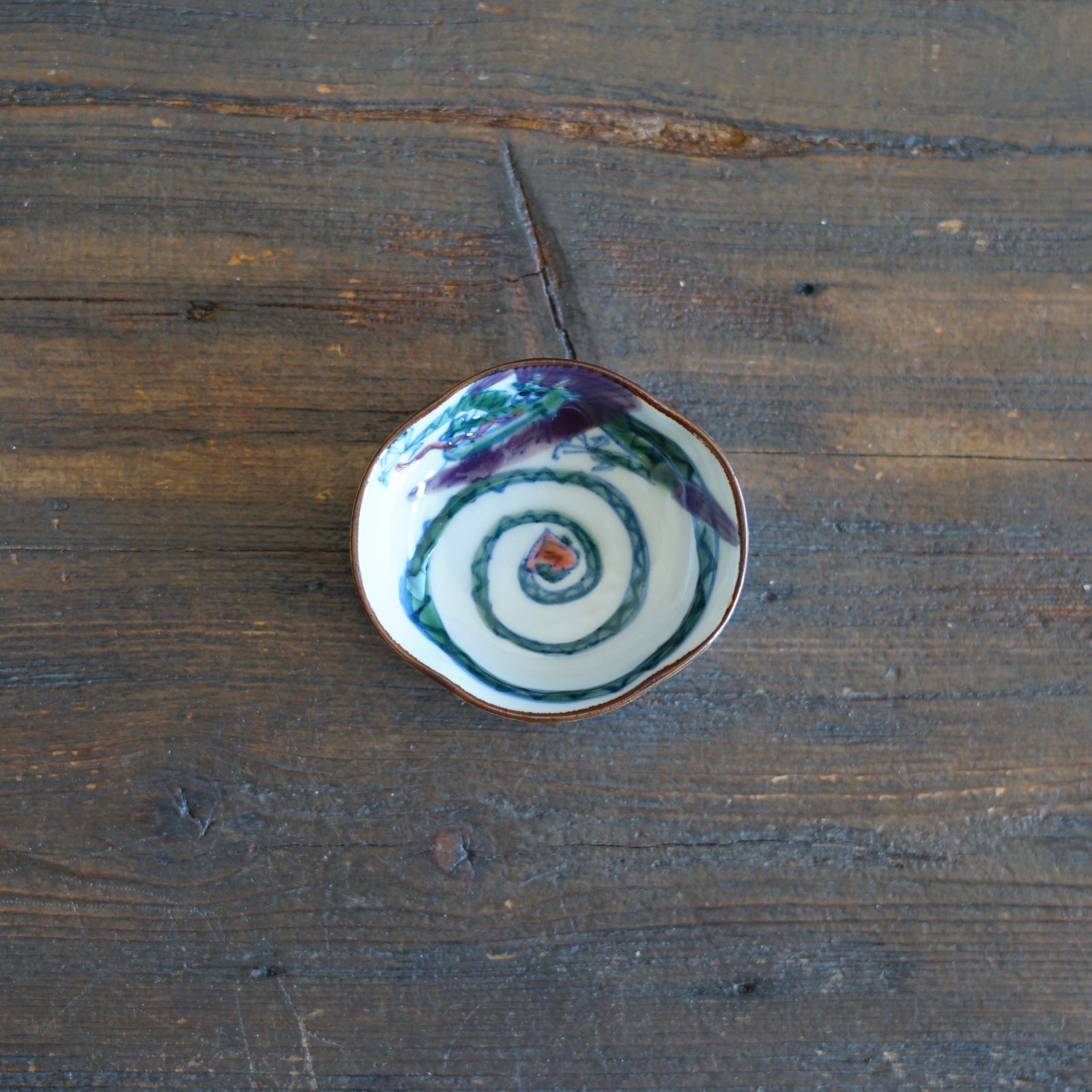 Lucky Dragon Tiny Plate #KY76G