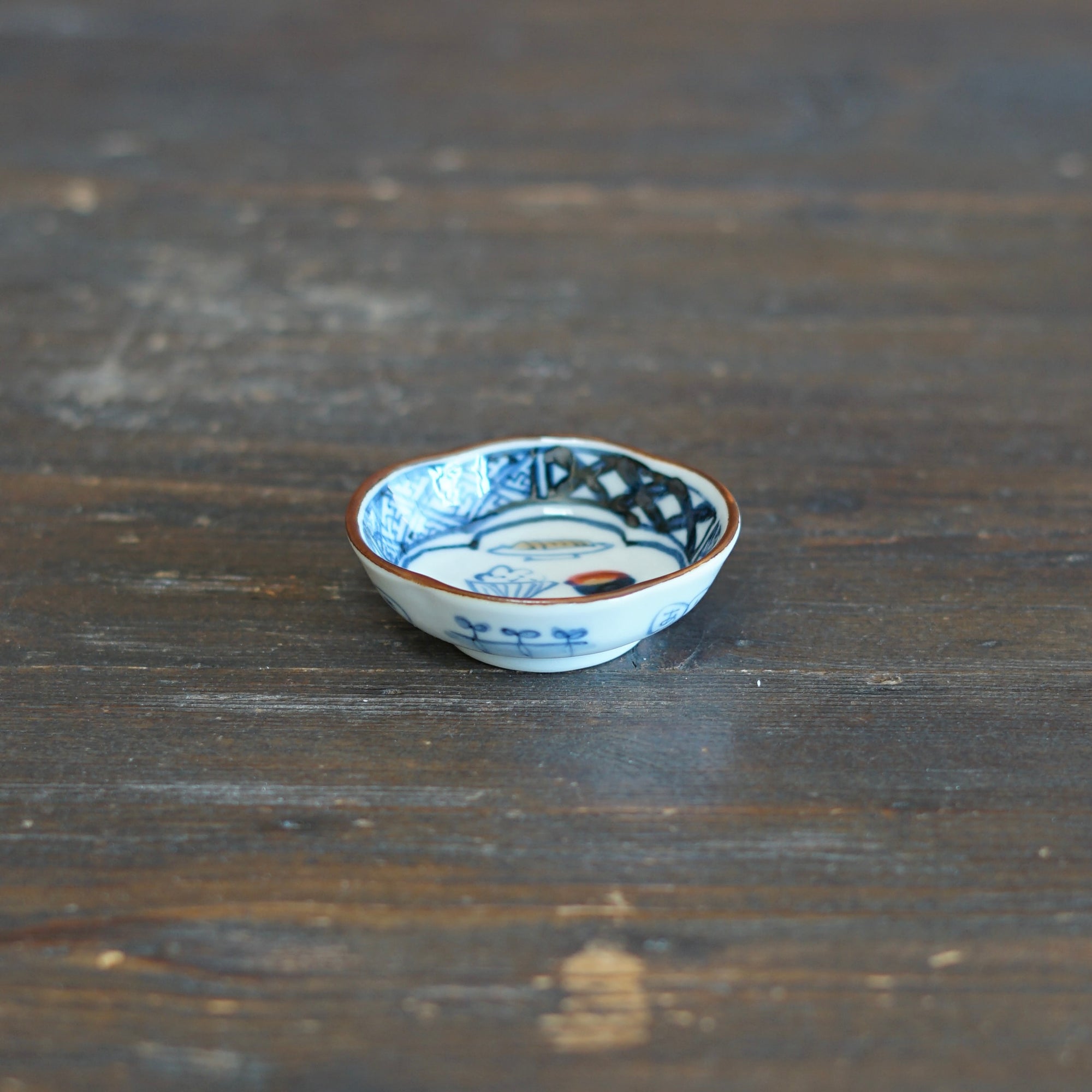 Grateful Breakfast Tiny Plate #KY76i