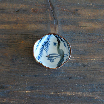 Young Sparrow Tiny Plate #KY76O