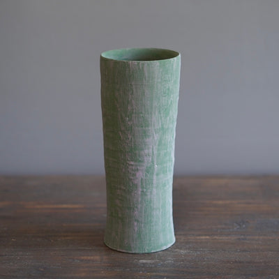Green / Blue Flower Vase #JT394B