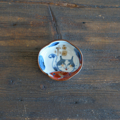 Lucky Cat Tiny Plate #KY76S