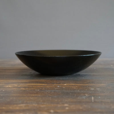 Black Lacquer Serving Bowl #F41-9