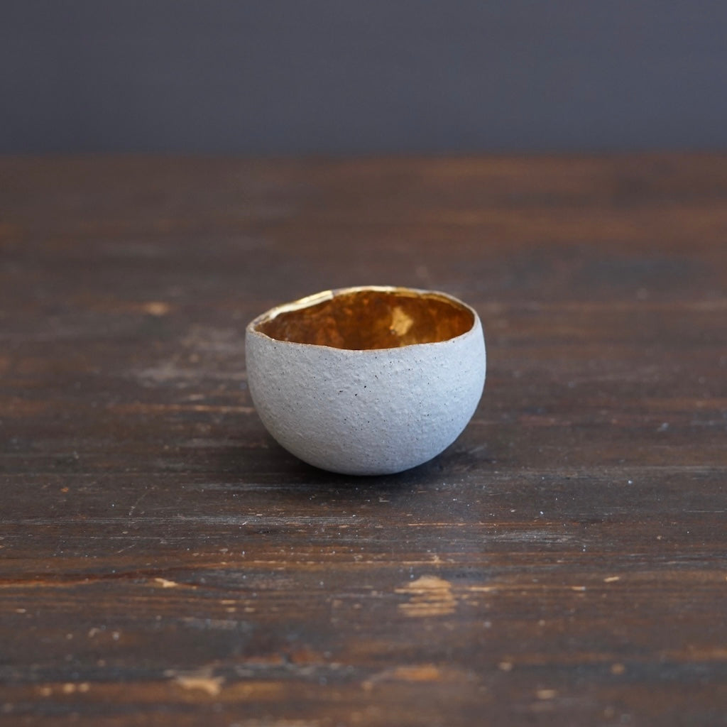 Gilded Round GUINIMI Sake Cup ##HT80