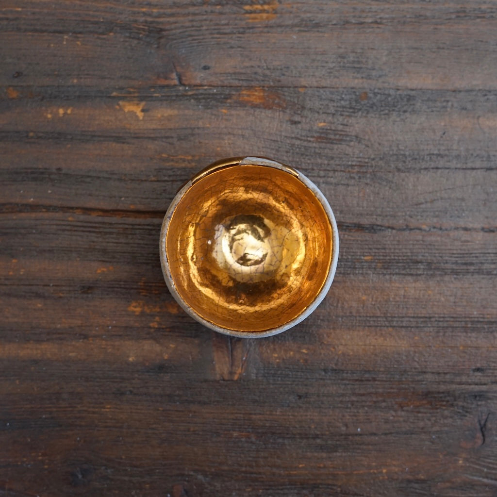 Gilded Round GUINIMI Sake Cup ##HT80