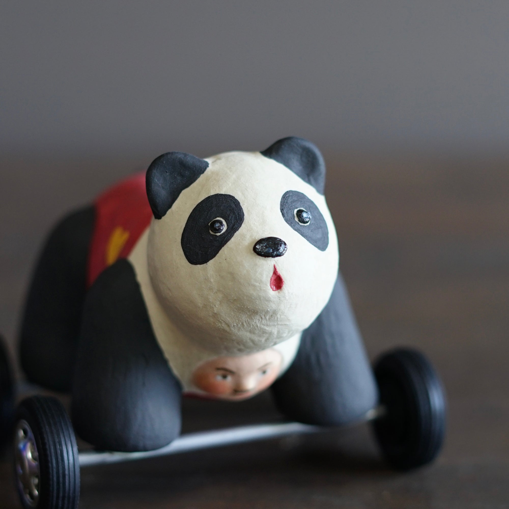 Panda Mascot Four Wheeler #OKA4A