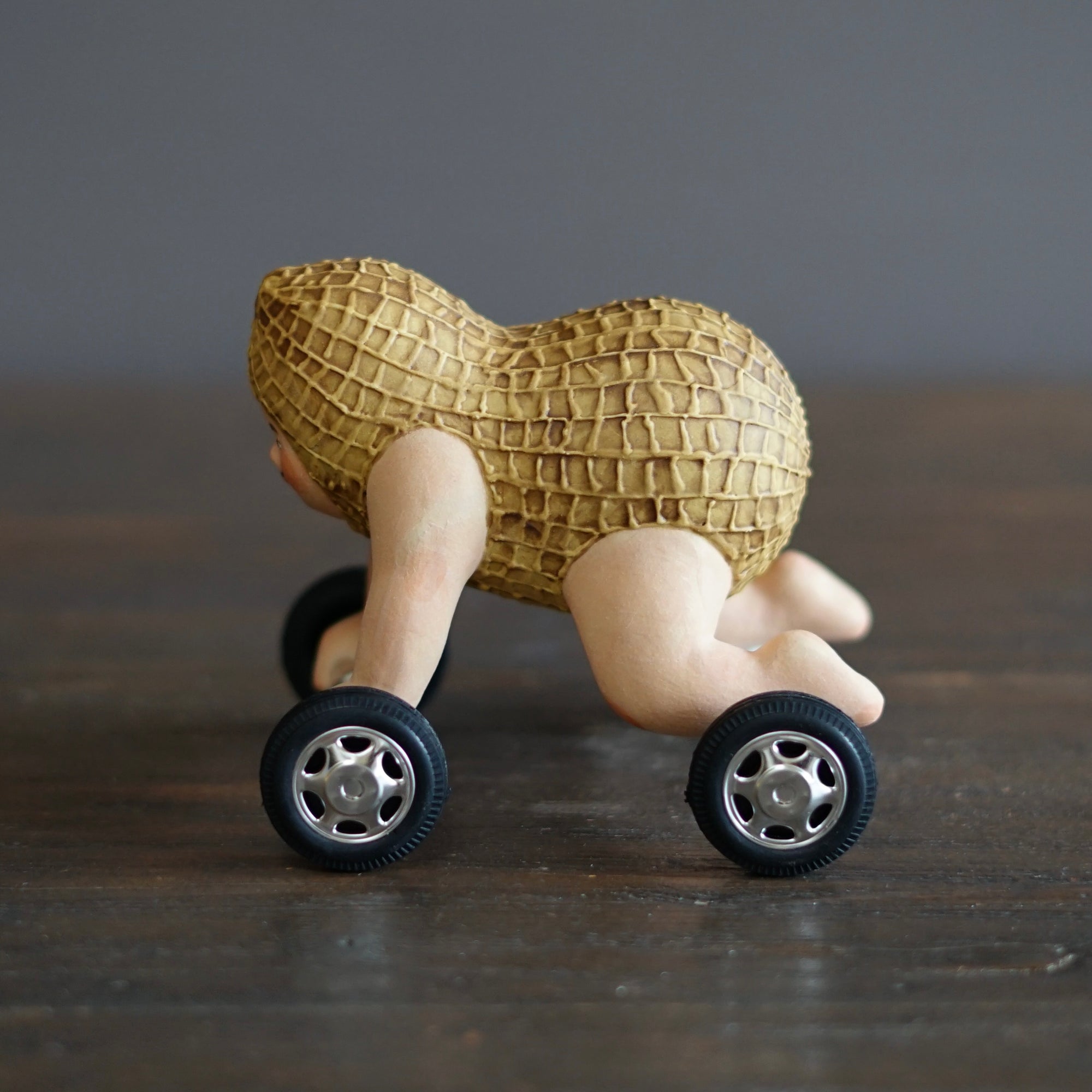 Peanut Mascot Four Wheeler #OKA5A