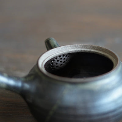 Black KYUSU Teapot #OZP1