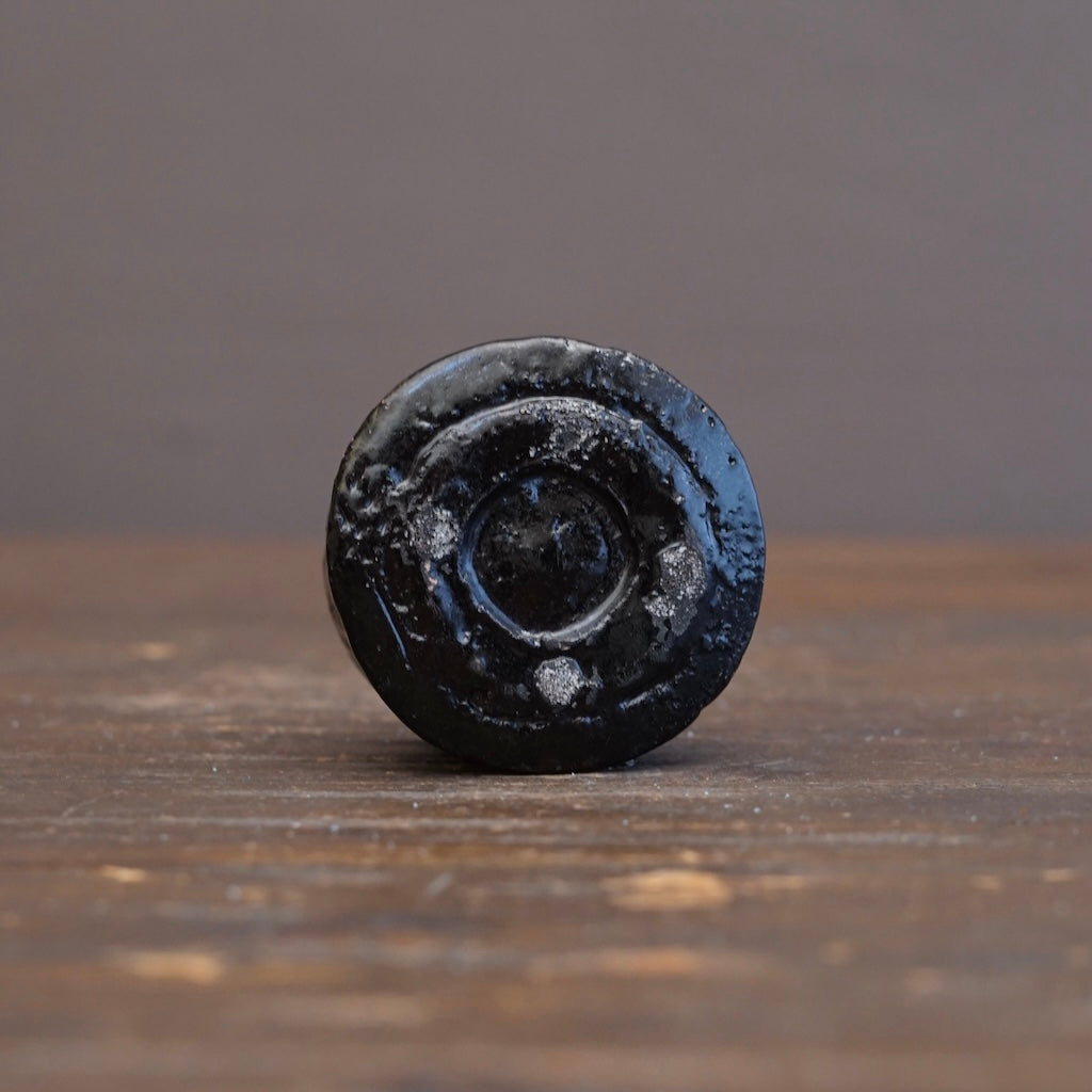 Silver Line Pattern GUINOMI Sake Cup #HT88