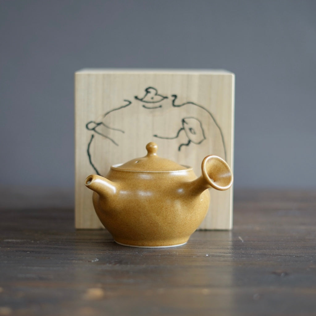 Yellow KYUSU Teapot #OZP5