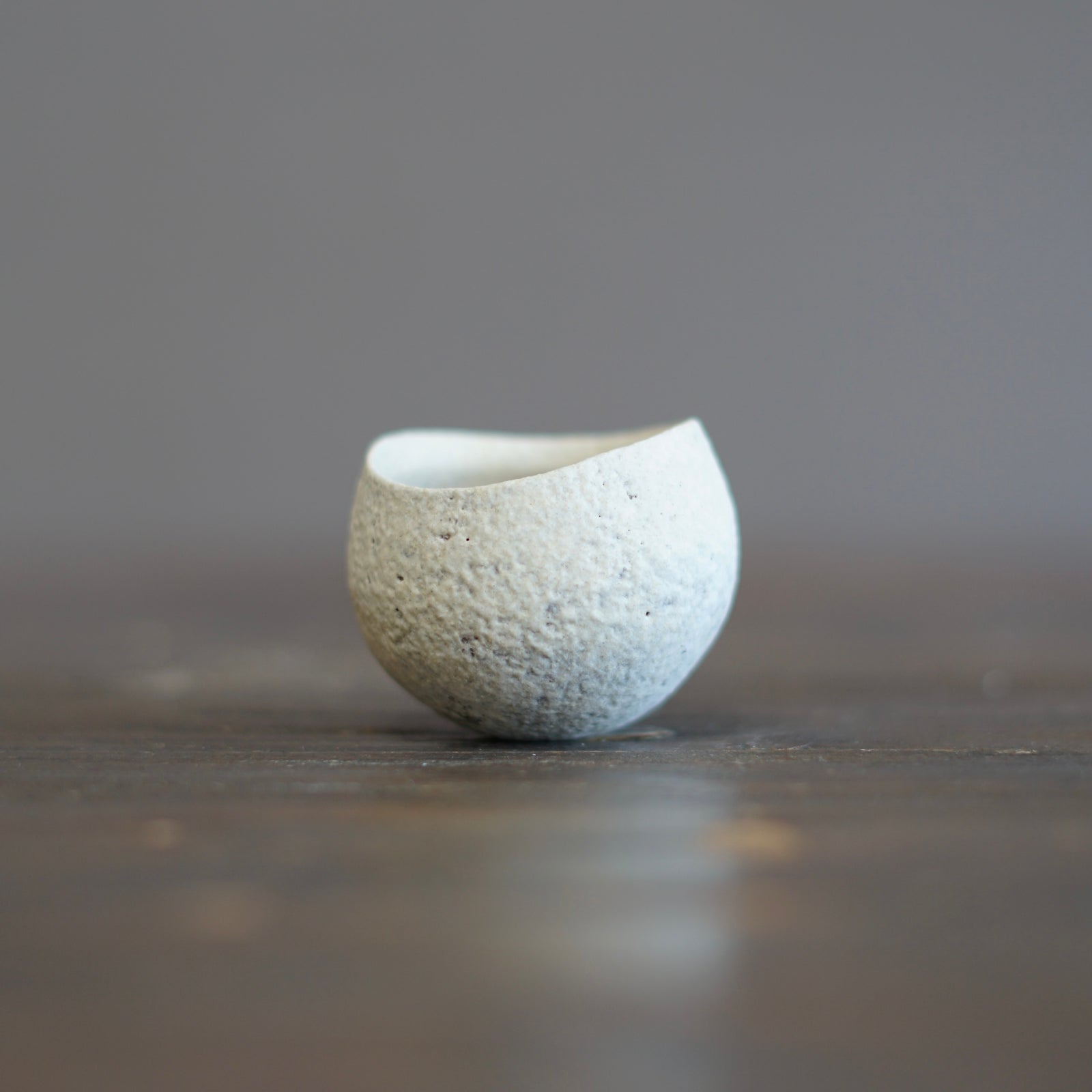 White GUINOMI Sake Cup #ZP1732