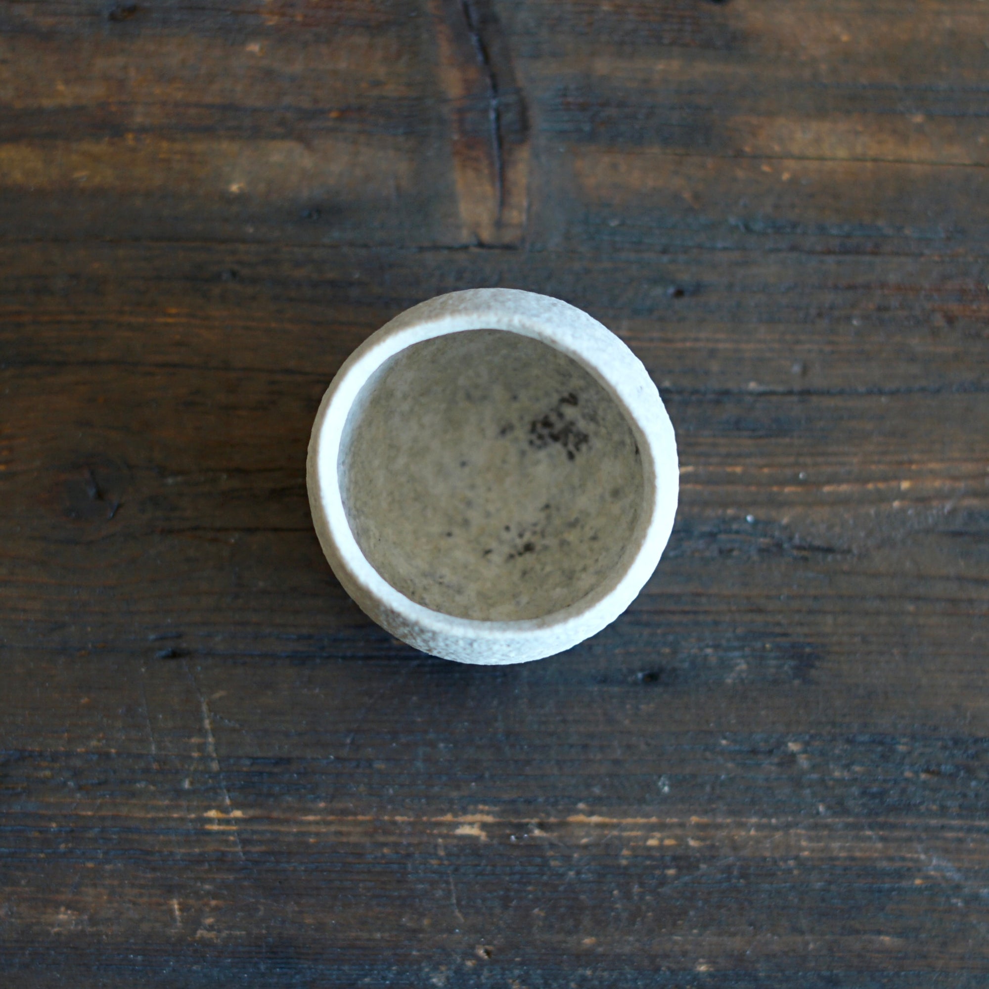 White GUINOMI Sake Cup #ZP1732