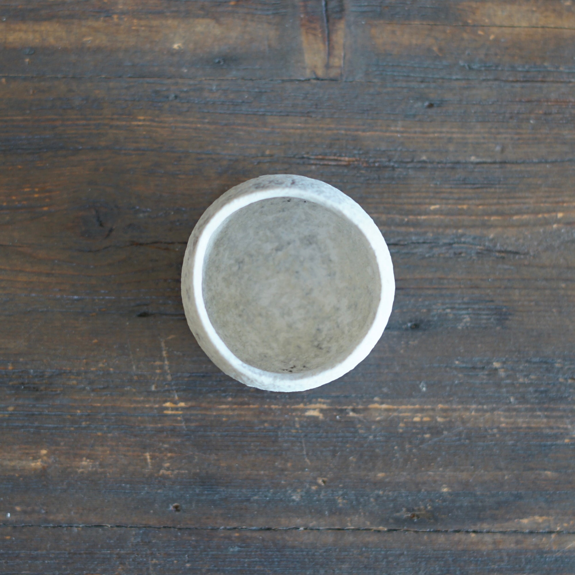 White GUINOMI Sake Cup #ZP1735