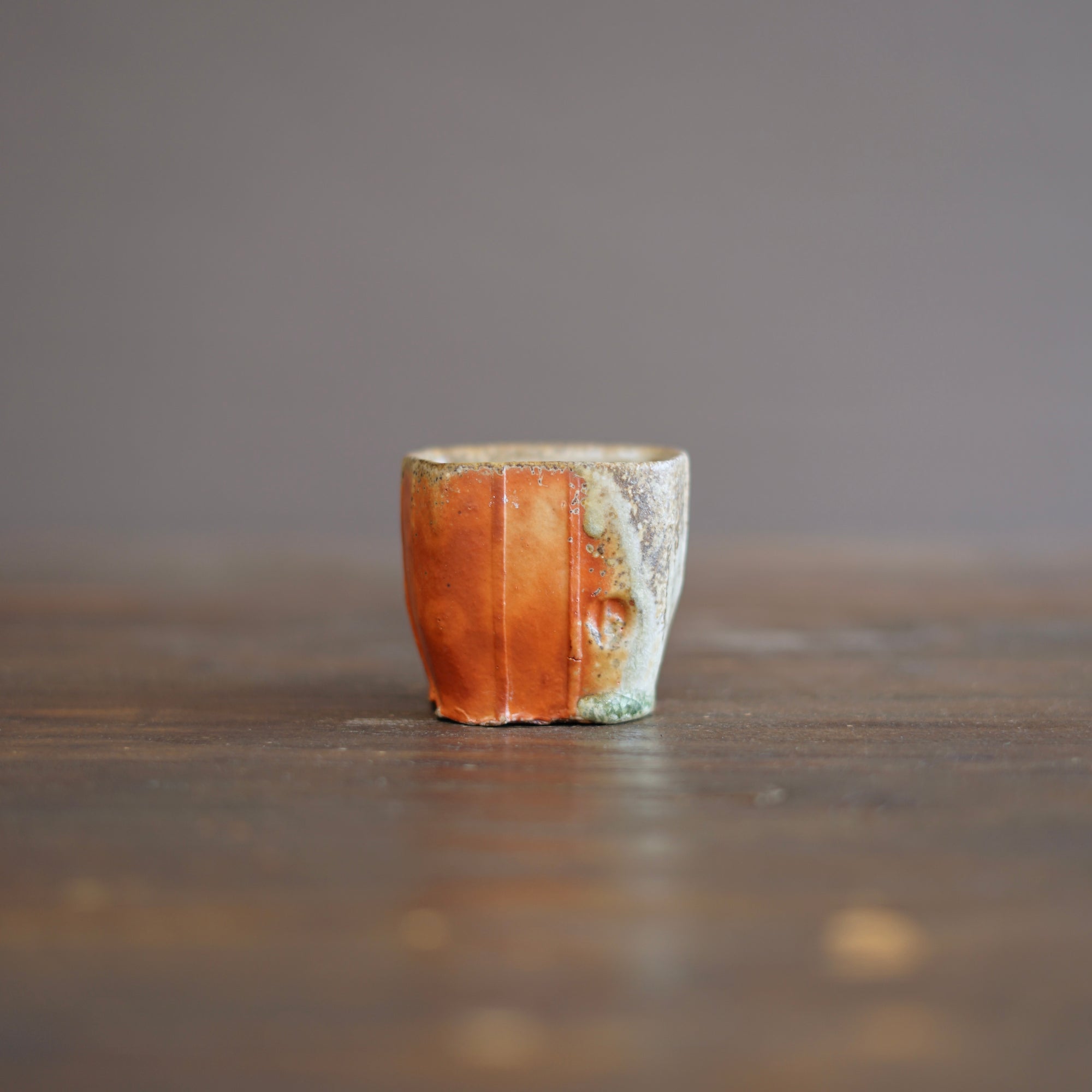 Wood Fired GUINOMI Sake Cup #BC68A