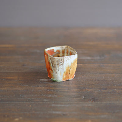 Wood Fired GUINOMI Sake Cup #BC68A