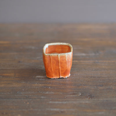 Wood Fired GUINOMI Sake Cup #BC68A