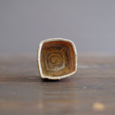 Wood Fired GUINOMI Sake Cup #BC68A