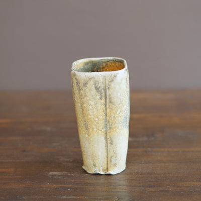 Wood Fired Flower Vase #BC70A