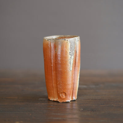 Wood Fired Flower Vase #BC70C