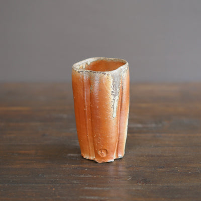 Wood Fired Flower Vase #BC70C