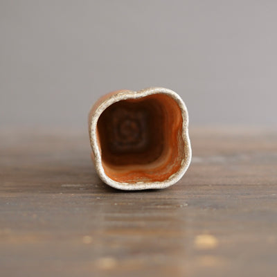 Wood Fired Flower Vase #BC70C