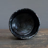 MASHIRA Black RAKU SHINOGI Tea Ceremony Bowl #AN35