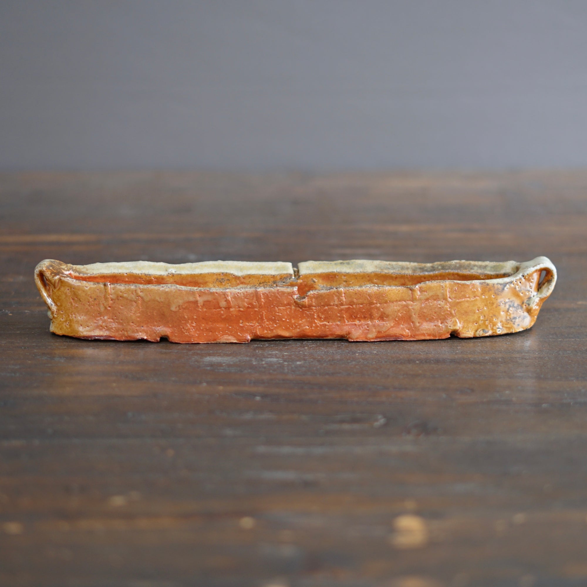 Wood Fired Oblong Dish #BC71B