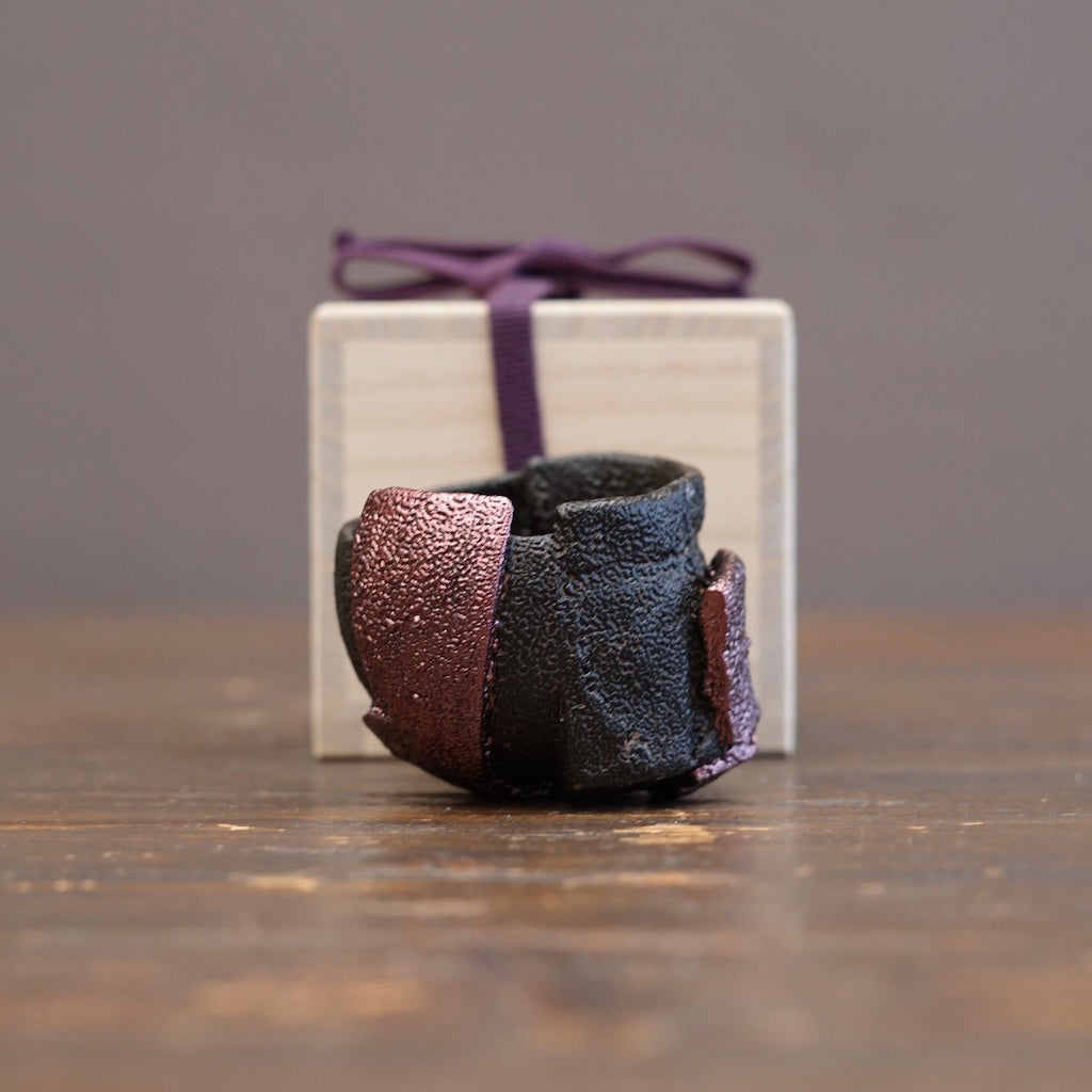Random Fragment Luster GUINOMI Sake Cup #HT129