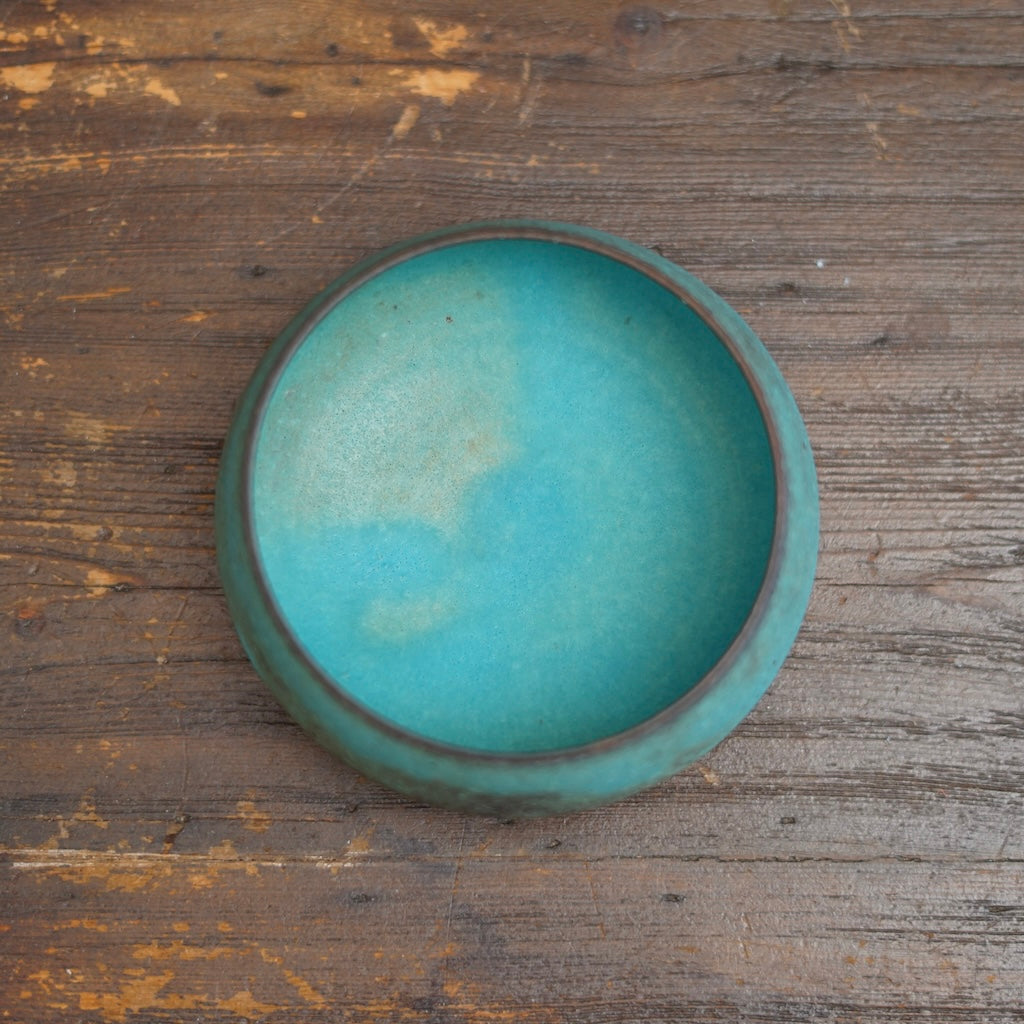 Turquoise Blue One Off Matcha Bowl #MS16D