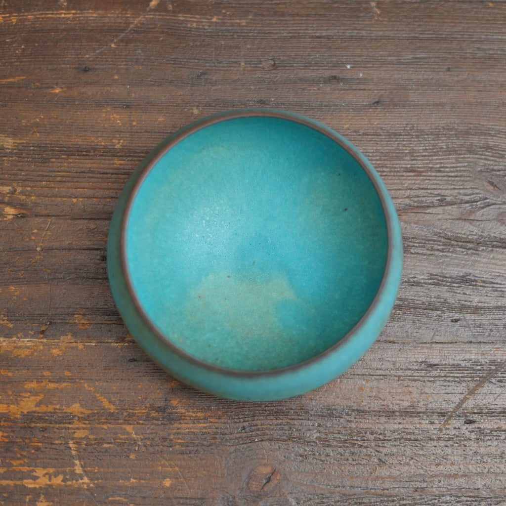 Turquoise Blue One Off Matcha Bowl #MS16H