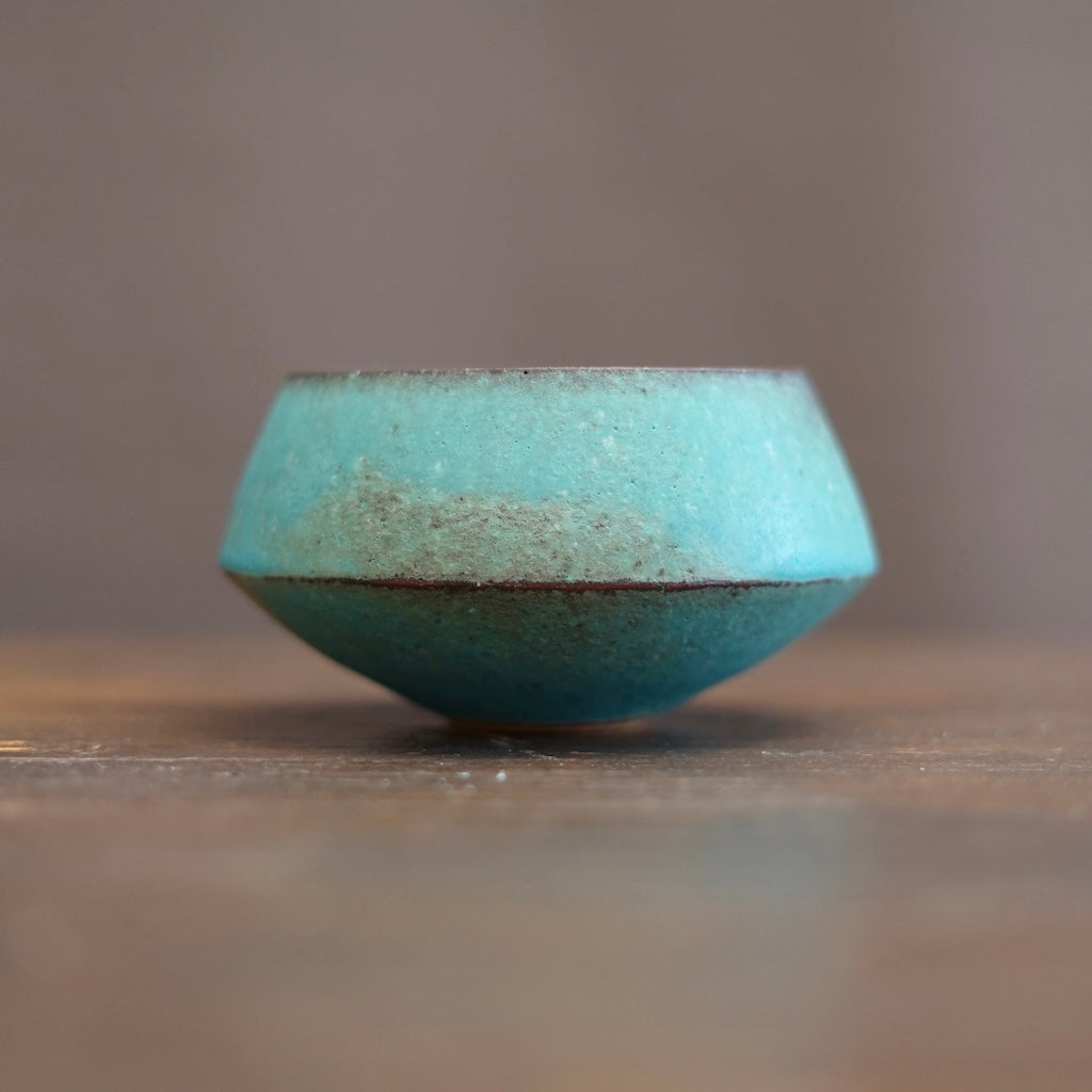 Turquoise Blue One Off Matcha Bowl #MS16K