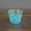 Marine Snow Yellow / Blue Old Murrini Tumbler #MM2C