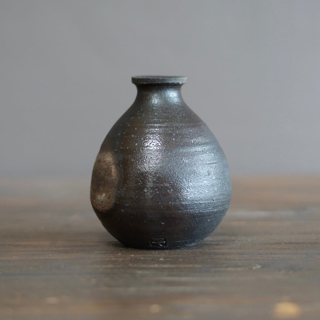 Wood Fired Bottle Vase #SY537