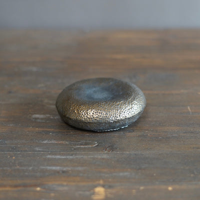 Gold Mirror Small Puff / Wall Sculpture #LK851