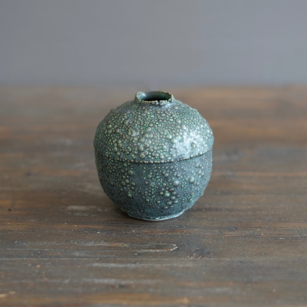 Green Caviar Bud Vase #LK859A
