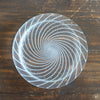 White Spiral Plate #MZY29