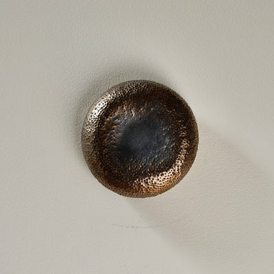 Gold Mirror Small Puff / Wall Sculpture #LK851