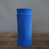 Blue / Forest Green Column Vase #JT347B