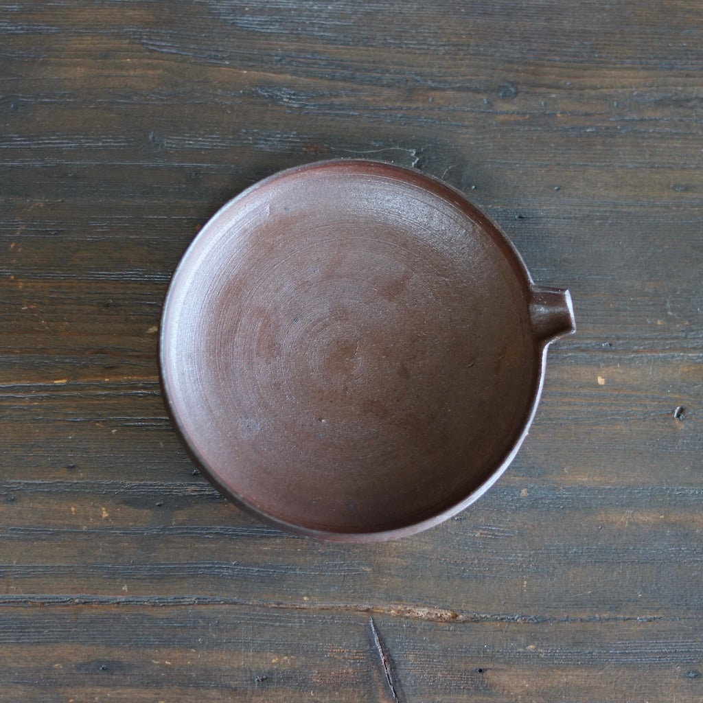 Wood Fired Spouted Plate #SY585