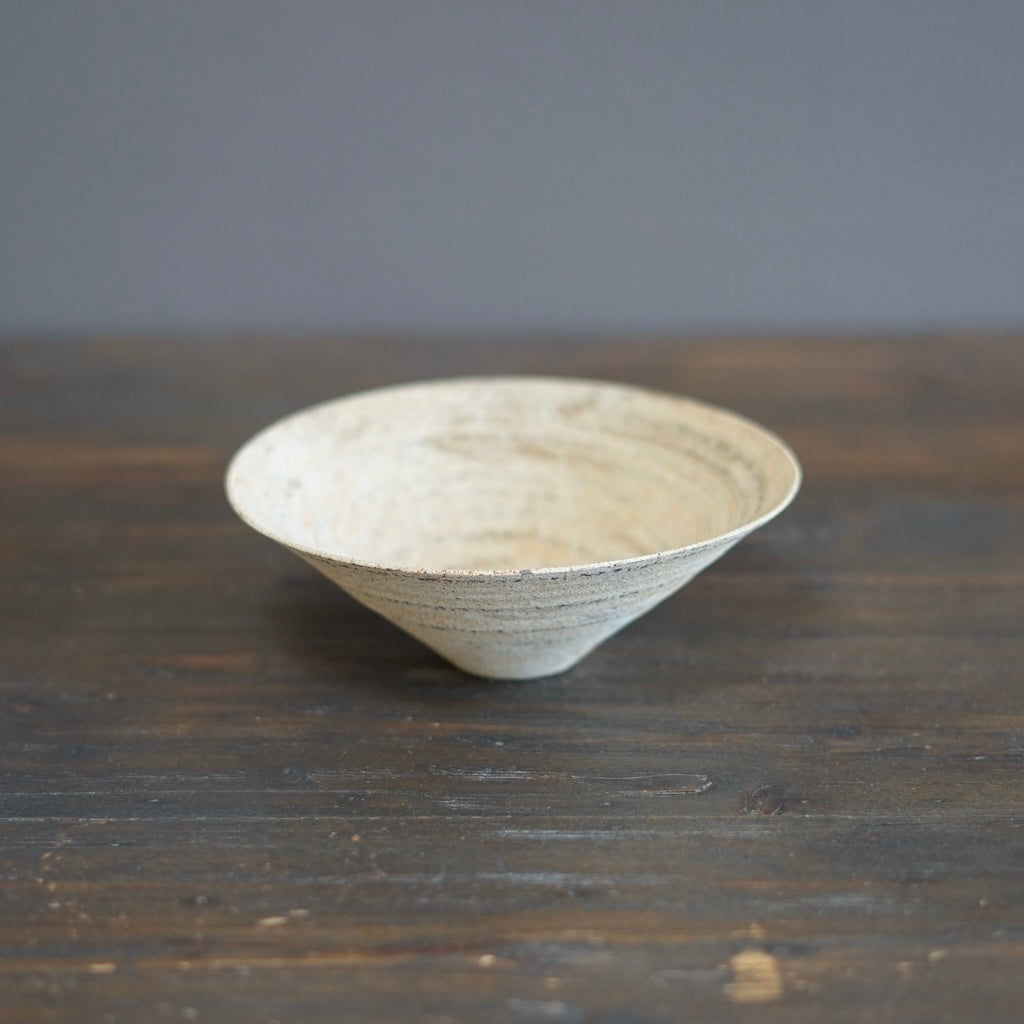 Milk Tea Color Conic Bowl #AK22D