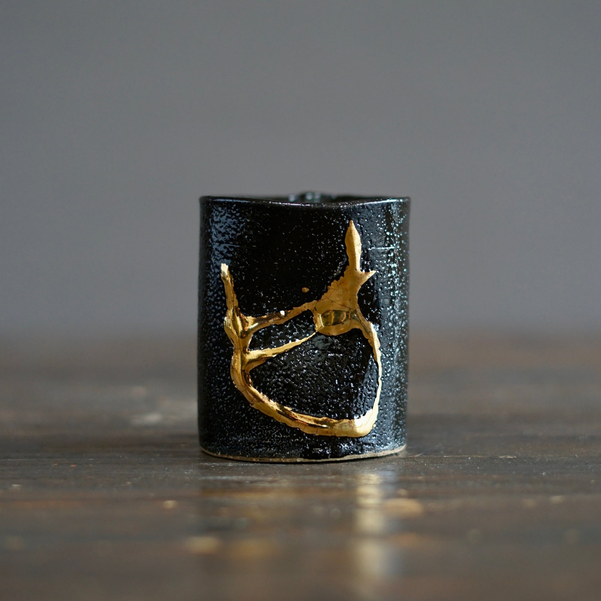 Gilded Earth YUNOMI Tea Cup #HT494A