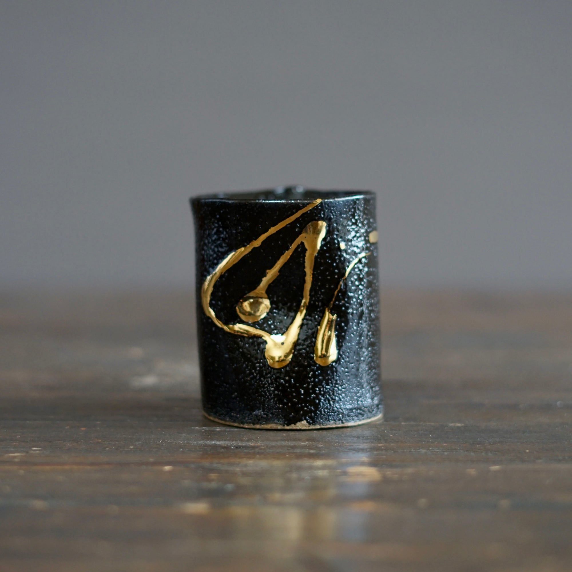 Gilded Earth YUNOMI Tea Cup #HT494B