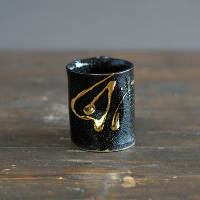 Gilded Earth YUNOMI Tea Cup #HT494B