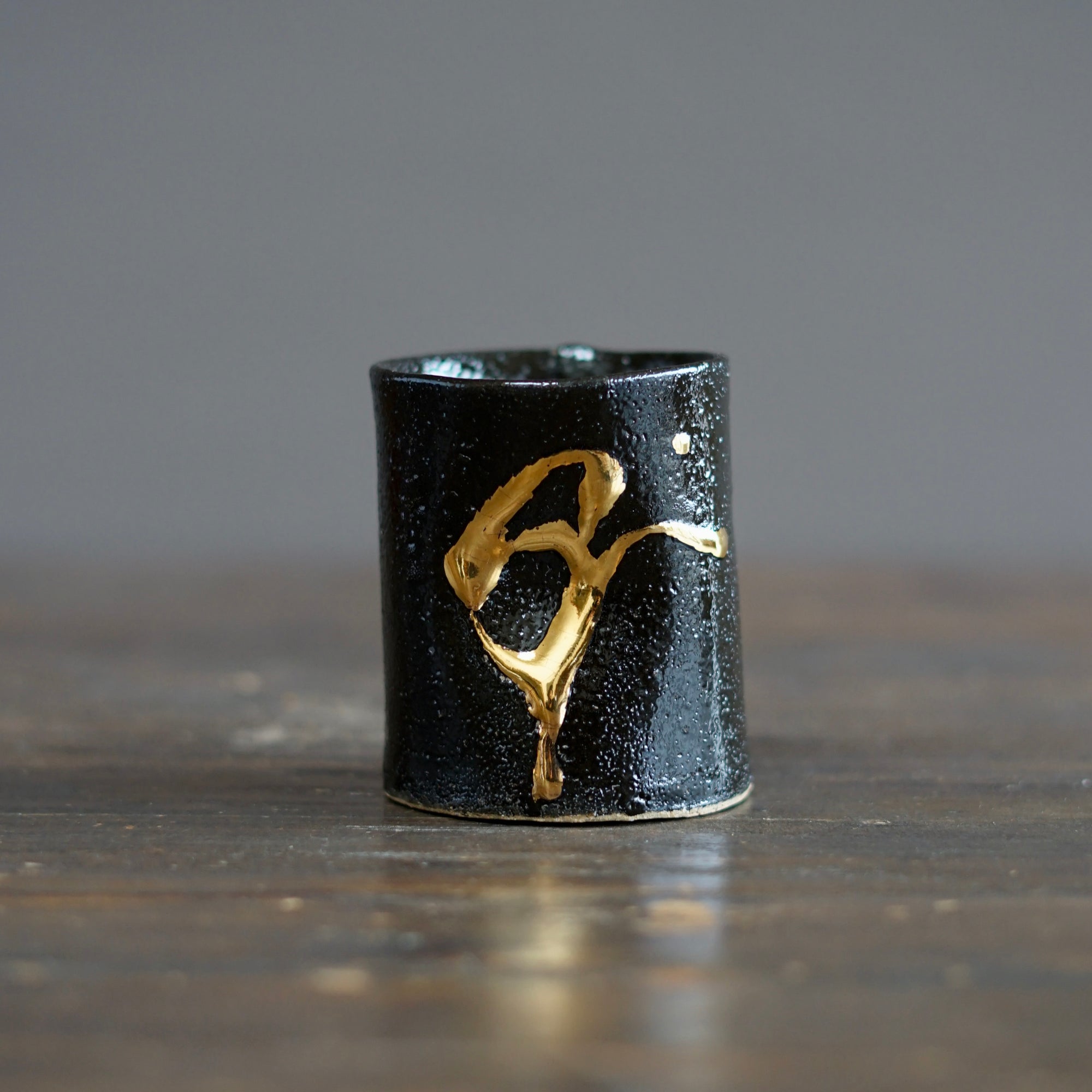 Gilded Earth YUNOMI Tea Cup #HT494C