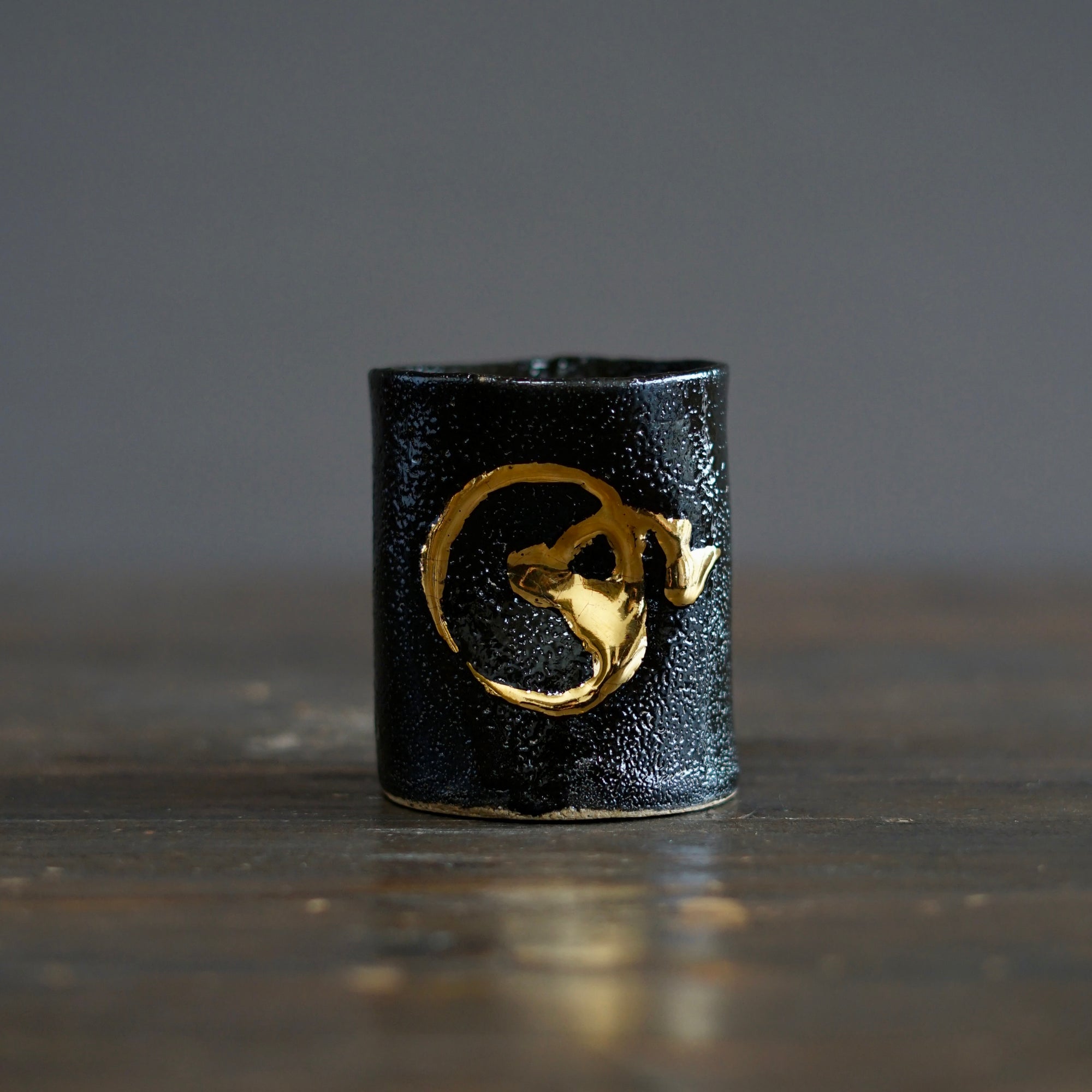 Gilded Earth YUNOMI Tea Cup #HT494E